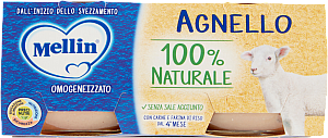 MELLIN OMOGENEIZZATO AGNELLO 80GR X2