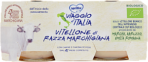 MELLIN OMOGENEIZZATO VITELLO 80GR X2