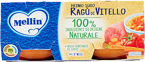 MELLIN SUGO VITELLO   80GR X2